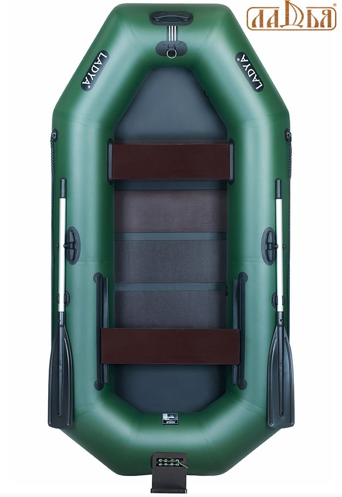 Надувний човен Ладья ЛТ-270ЕСТБ зі сланевим килимком