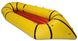 Надувний пакрафт Ладья ЛП-245 Каяк Комфорт жовтий з чорним червоний вкладиш