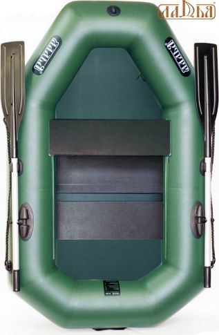 Надувний човен Ладья ЛТ-190УЕС зі сланевим килимком