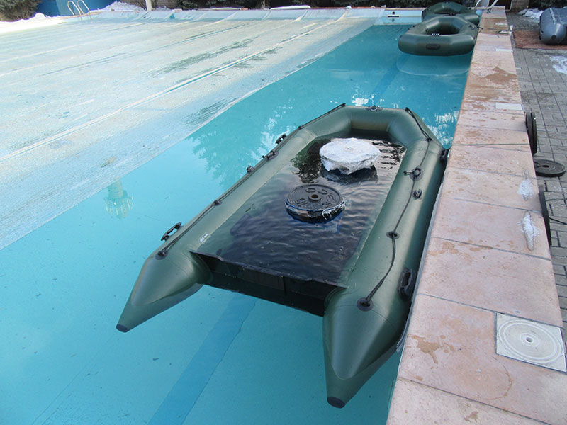 Моторний човен Ладья ЛТ-330М на євросертифікації